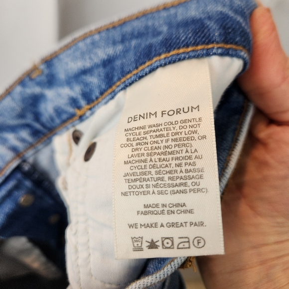 Aritzia Denim Forum Arlo High Rise Straight size 30 in EUC - Picture 12 of 13